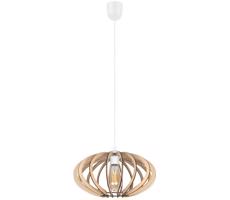 Żyrandol na lince EARTH 1xE27/60W/230V biały/beżowy