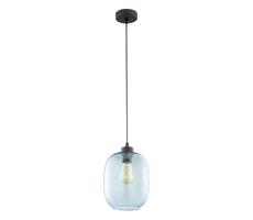 Żyrandol na lince ELIO 1xE27/15W/230V niebieski