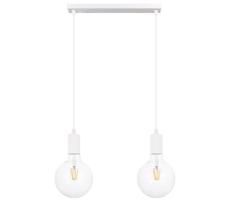 Żyrandol na lince MIROS 2xE27/60W/230V biały
