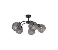 Żyrandol natynkowy SOFIA 5xE27/60W/230V czarny